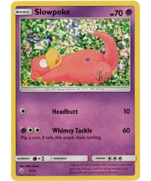 Slowpoke - 5/12 - McDonald's Collection 2018