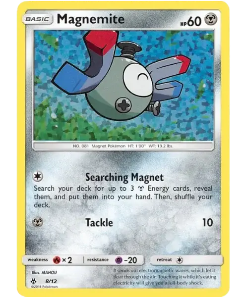 Magnemite - 8/12 - McDonald's Collection 2018