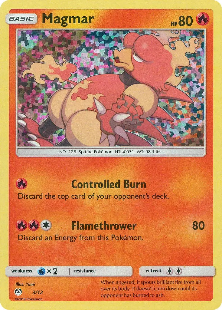 Magmar - 3/12 - McDonald's Collection 2019
