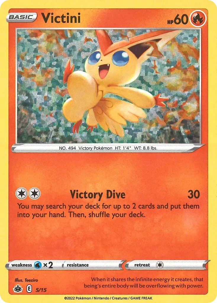 Victini - 5/15 - Collection McDonald's 2022