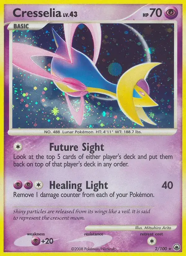 Cresselia - 2/100 - Aube Majestueuse