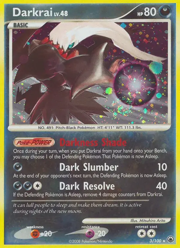 Darkrai - 3/100 - Aube Majestueuse