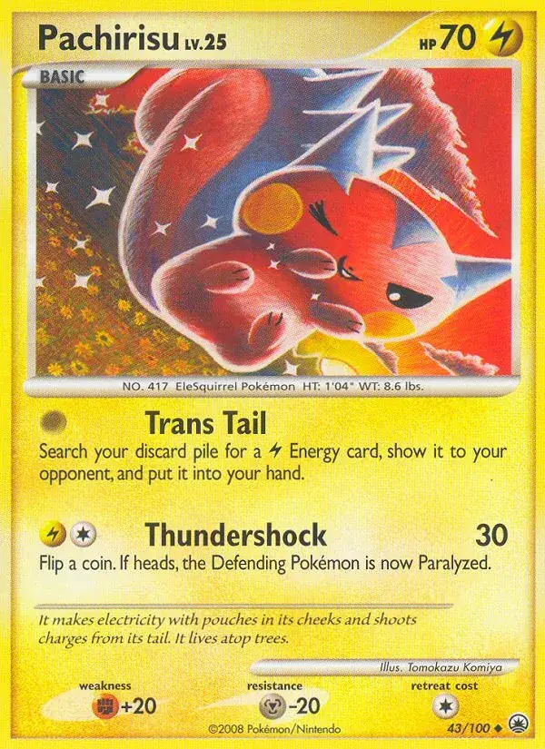 Pachirisu - 43/100 - Aube Majestueuse