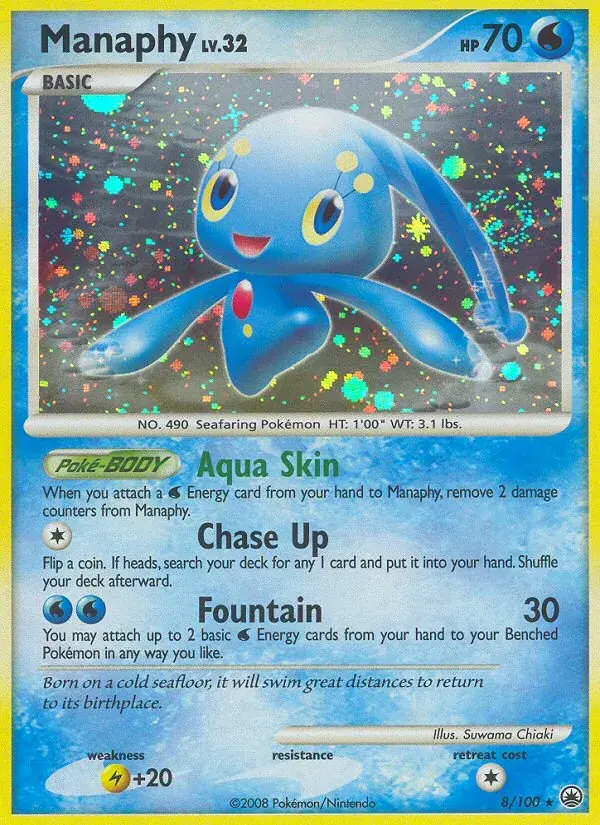 Manaphy - 8/100 - Aube Majestueuse
