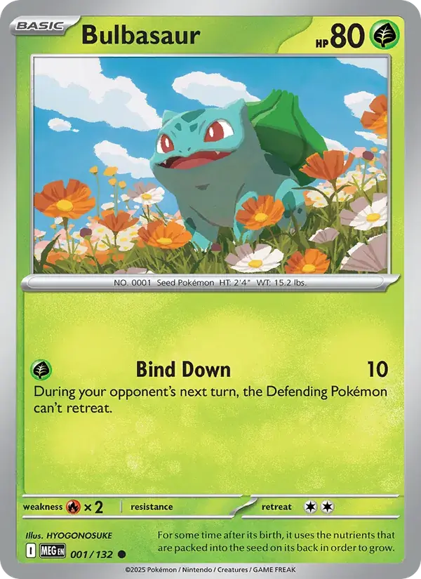 Bulbasaur - 001/188 - Mega Evolution
