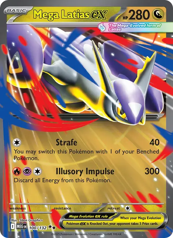 Mega Latias ex - 100/188 - Mega Evolution