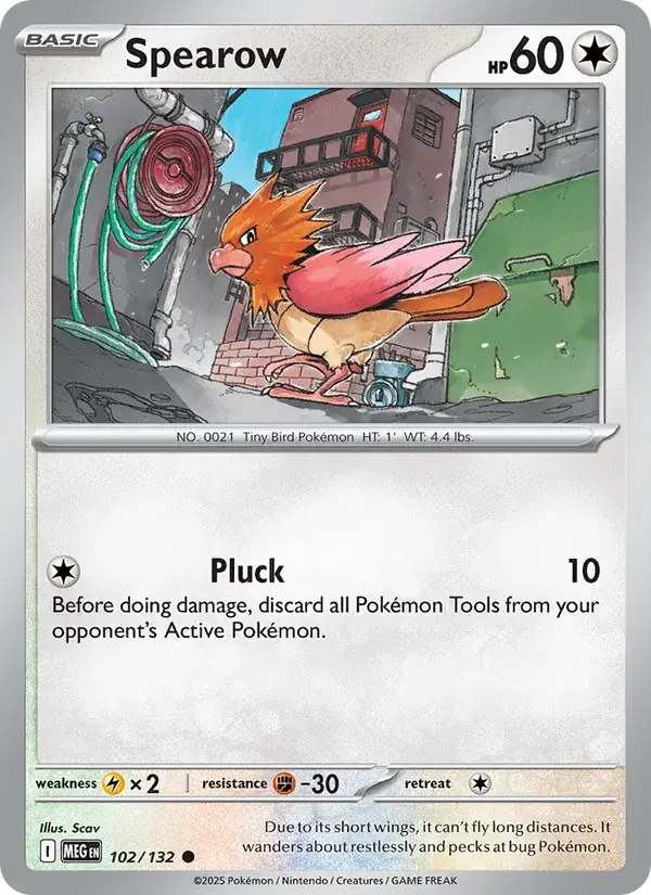 Spearow - 102/188 - Mega Evolution