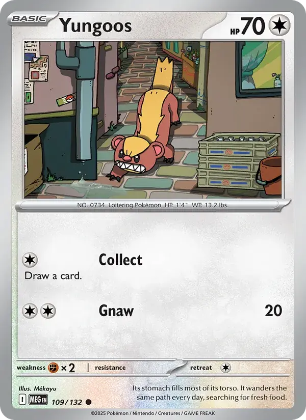 Yungoos - 109/188 - Mega Evolution