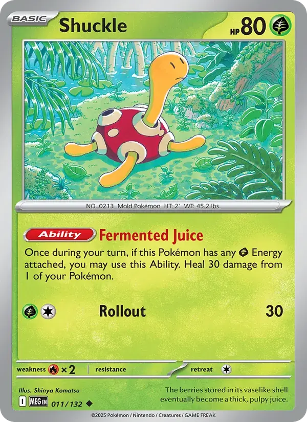 Shuckle - 011/188 - Mega Evolution