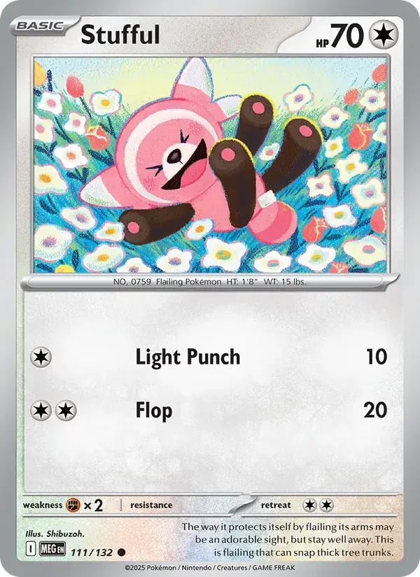 Stufful - 111/188 - Mega Evolution