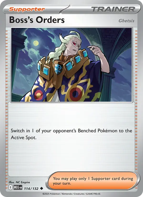 Boss's Orders - 114/188 - Mega Evolution