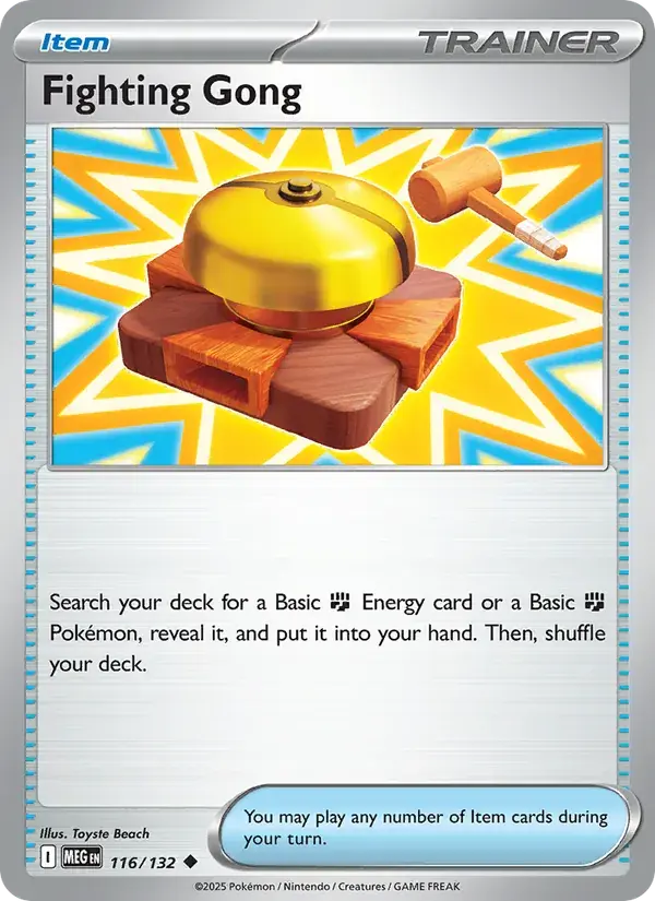 Fighting Gong - 116/188 - Mega Evolution