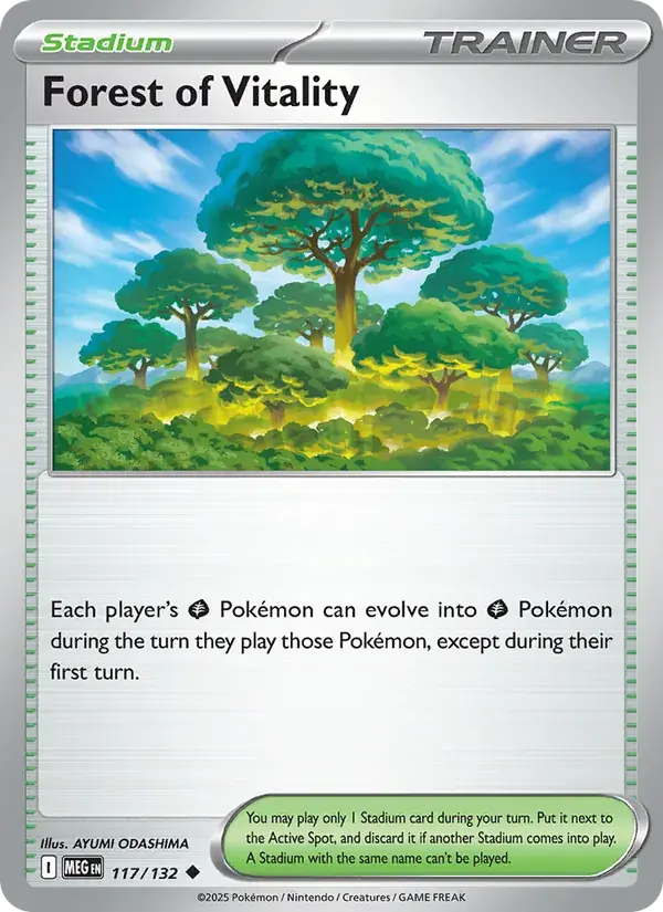 Forest of Vitality - 117/188 - Mega Evolution
