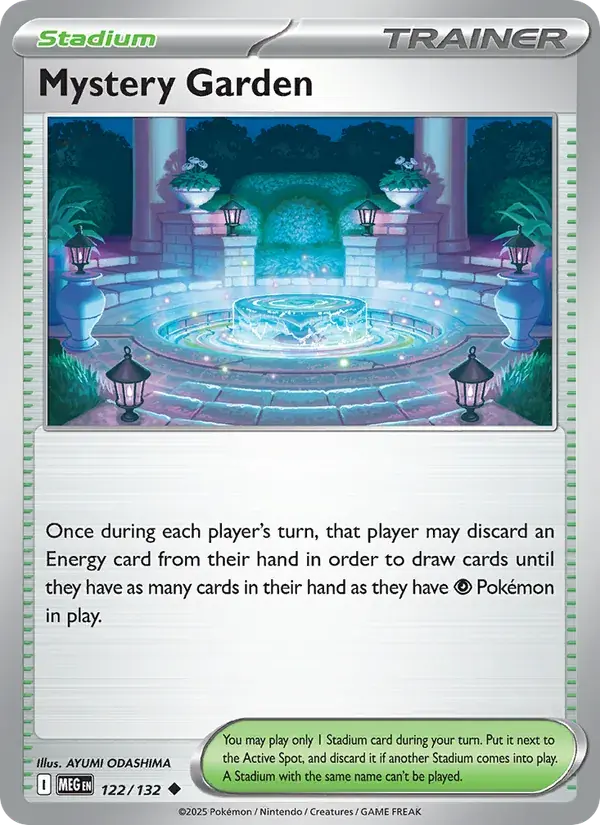 Mystery Garden - 122/188 - Mega Evolution