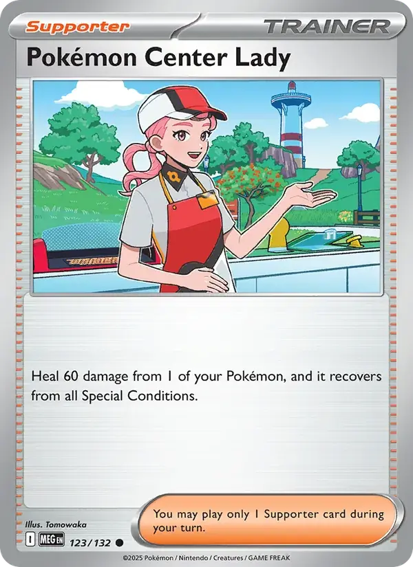 Pokémon Center Lady - 123/188 - Mega Evolution