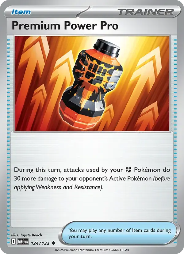 Premium Power Pro - 124/188 - Mega Evolution