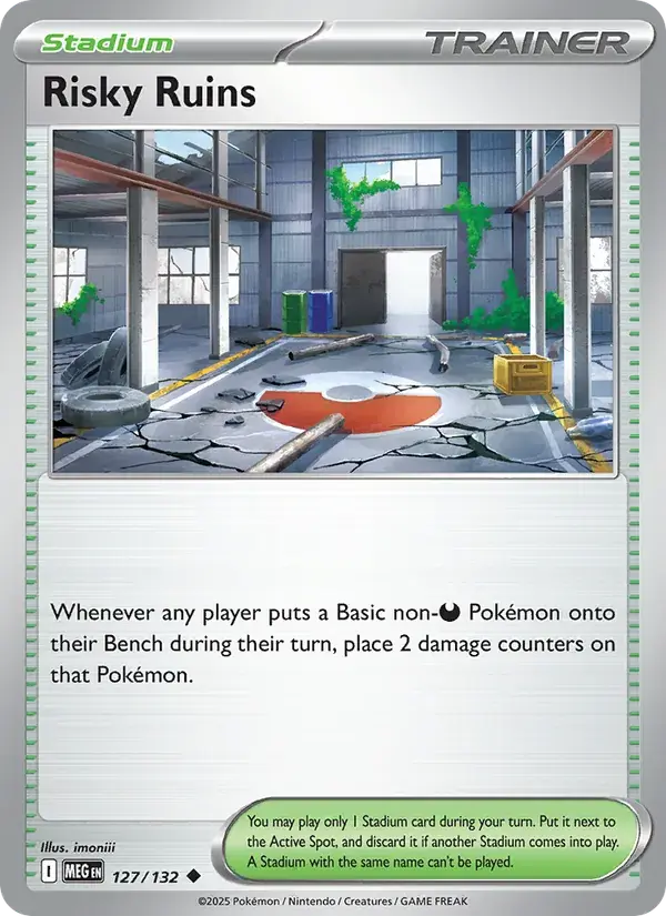 Risky Ruins - 127/188 - Mega Evolution