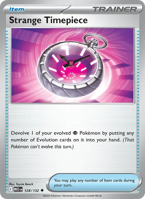 Strange Timepiece - 128/188 - Mega Evolution