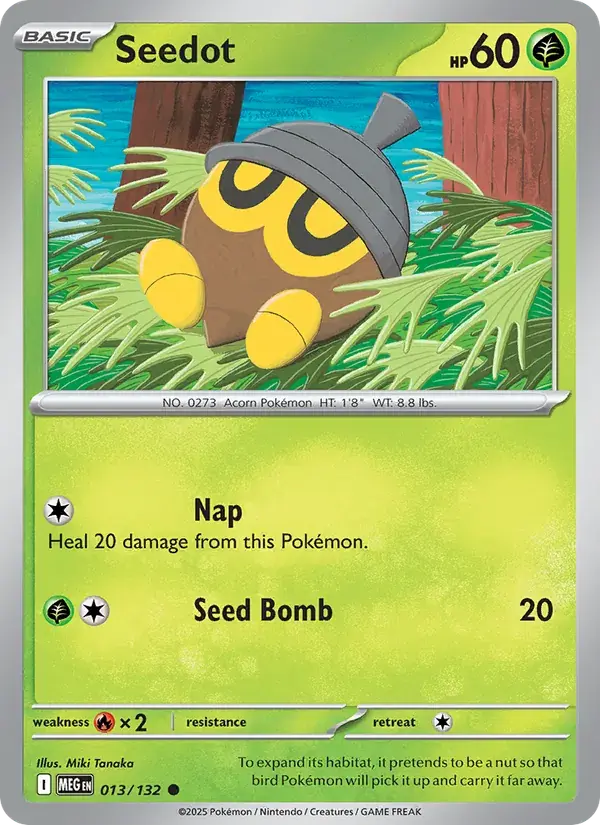 Seedot - 013/188 - Mega Evolution