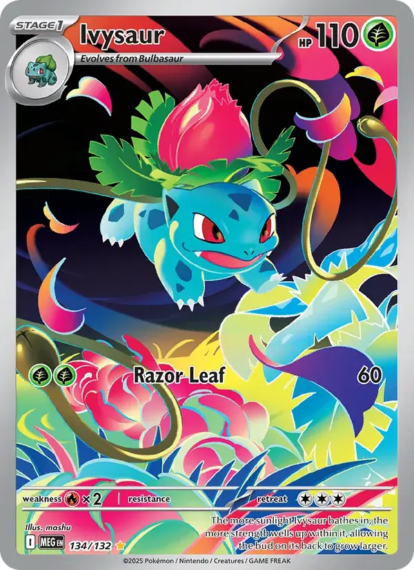 Ivysaur - 134/188 - Mega Evolution