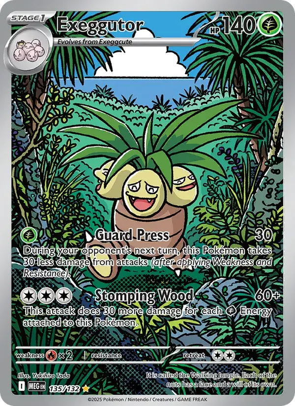 Exeggutor - 135/188 - Mega Evolution