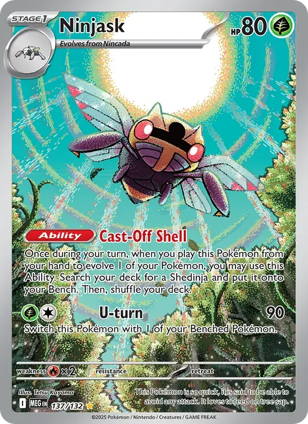 Ninjask - 137/188 - Mega Evolution