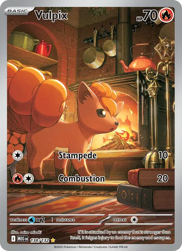 Vulpix - 138/188 - Mega Evolution