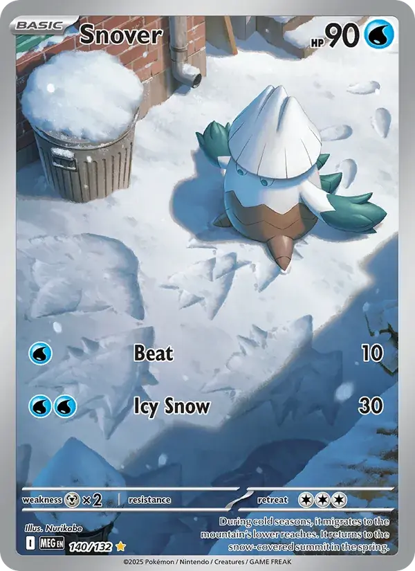 Snover - 140/188 - Mega Evolution