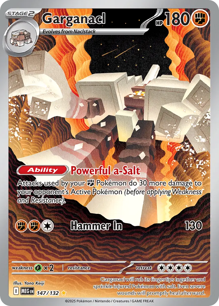 Garganacl - 147/188 - Mega Evolution