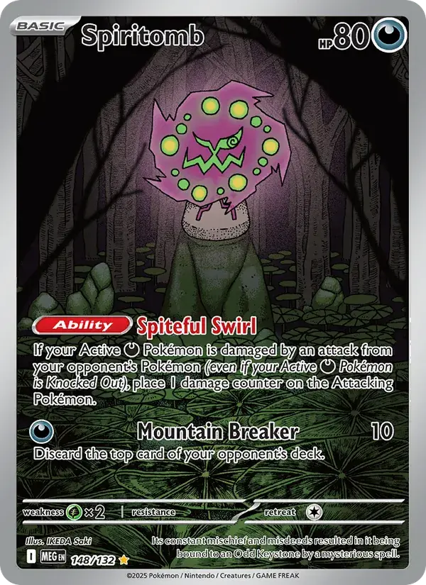 Spiritomb - 148/188 - Mega Evolution
