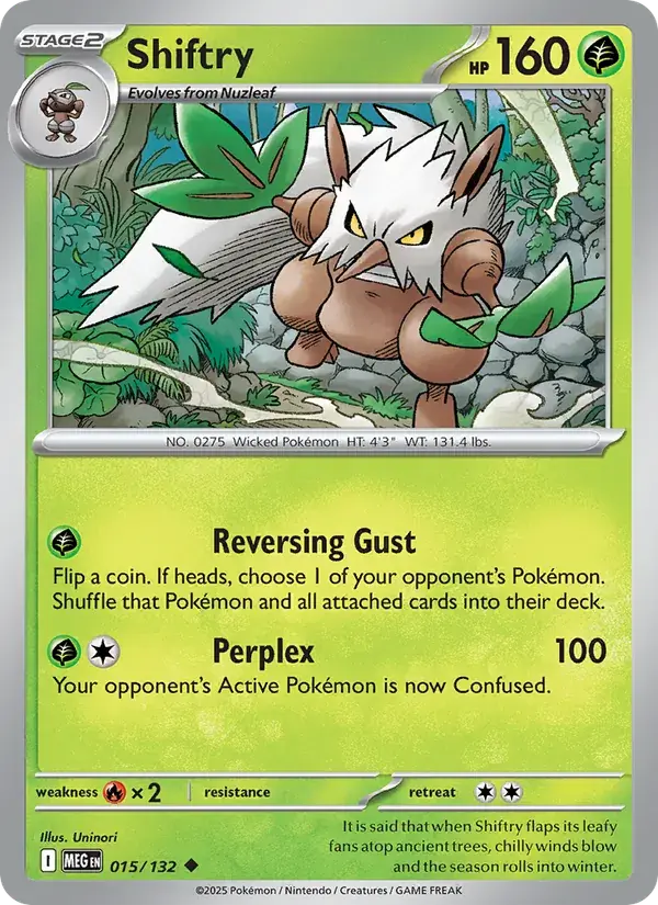 Shiftry - 015/188 - Mega Evolution
