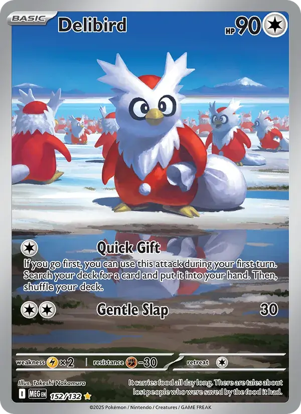 Delibird - 152/188 - Mega Evolution