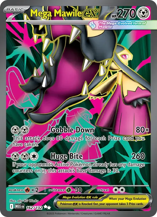 Mega Mawile ex - 162/188 - Mega Evolution