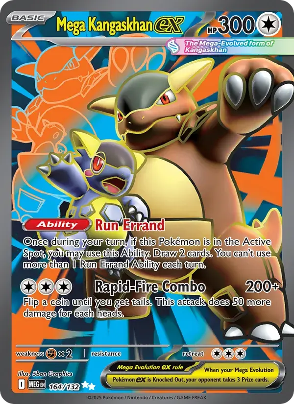 Mega Kangaskhan ex - 164/188 - Mega Evolution