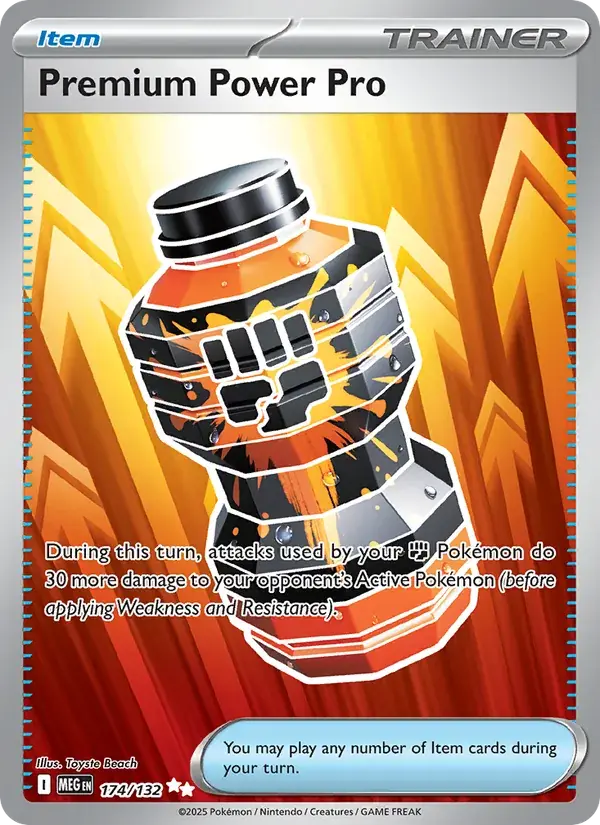 Premium Power Pro - 174/188 - Mega Evolution