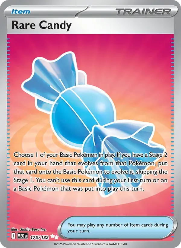 Rare Candy - 175/188 - Mega Evolution