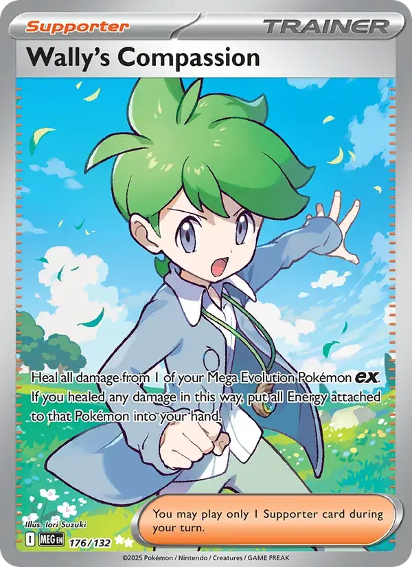 Wally's Compassion - 176/188 - Mega Evolution