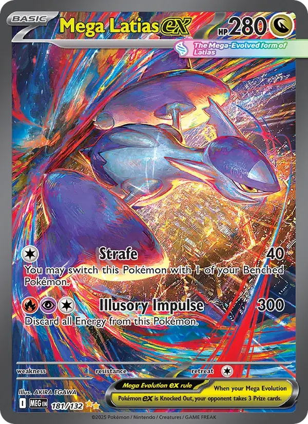 Mega Latias ex - 181/188 - Mega Evolution