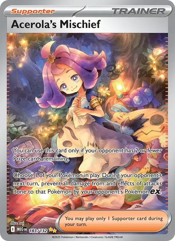 Acerola's Mischief - 183/188 - Mega Evolution