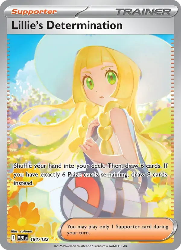 Lillie's Determination - 184/188 - Mega Evolution