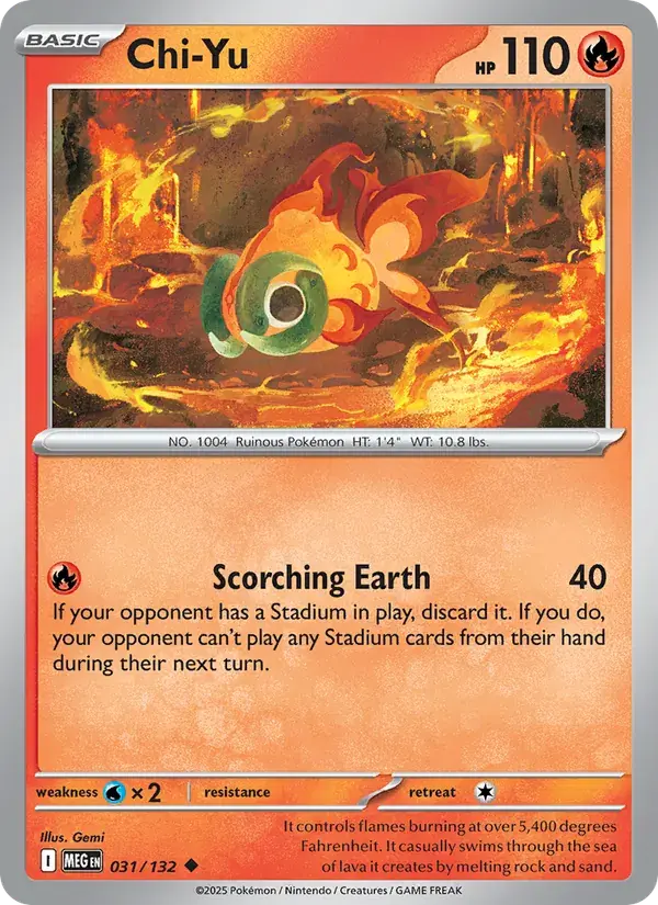 Chi-Yu - 031/188 - Mega Evolution