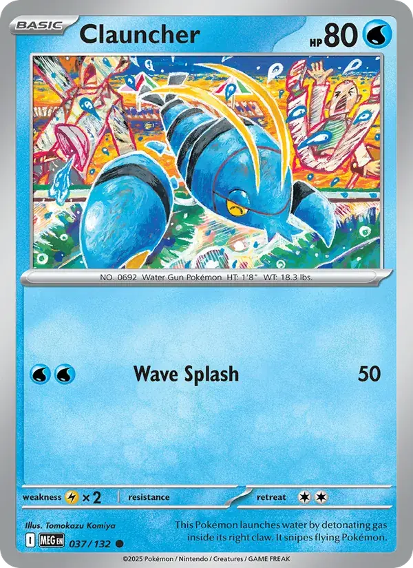 Clauncher - 037/188 - Mega Evolution