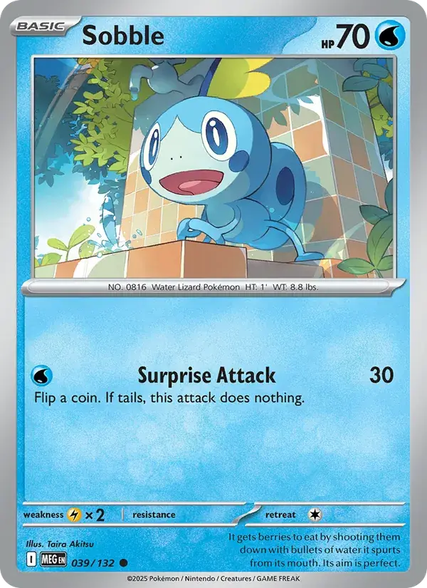 Sobble - 039/188 - Mega Evolution