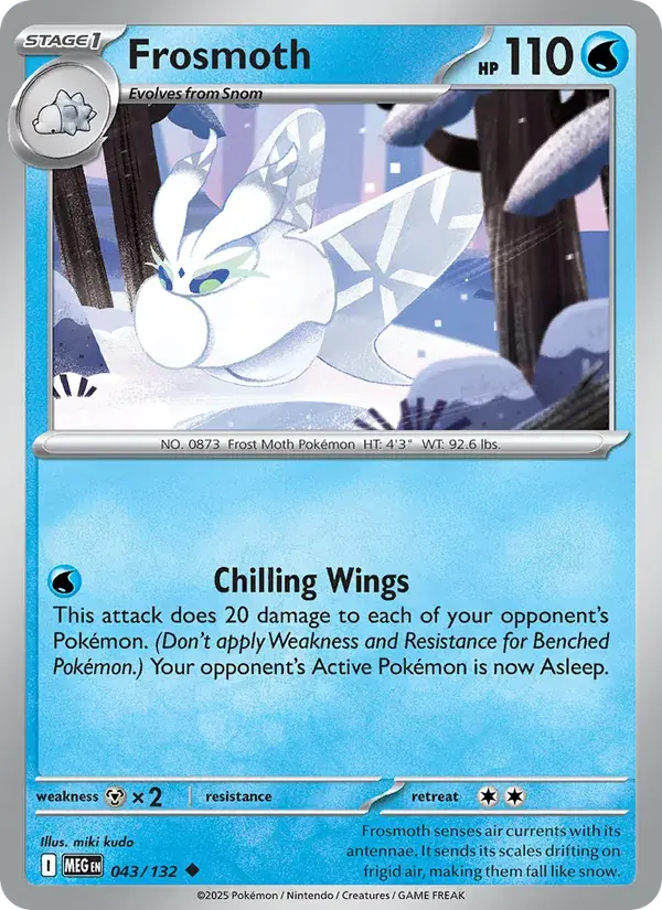 Frosmoth - 043/188 - Mega Evolution