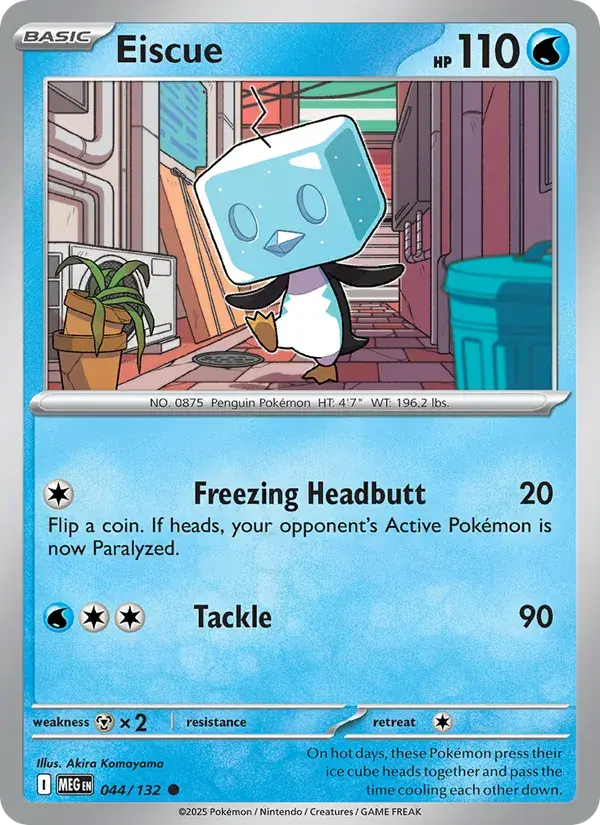Eiscue - 044/188 - Mega Evolution