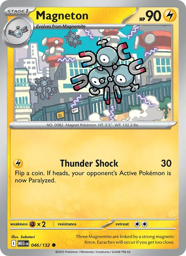 Magneton - 046/188 - Mega Evolution