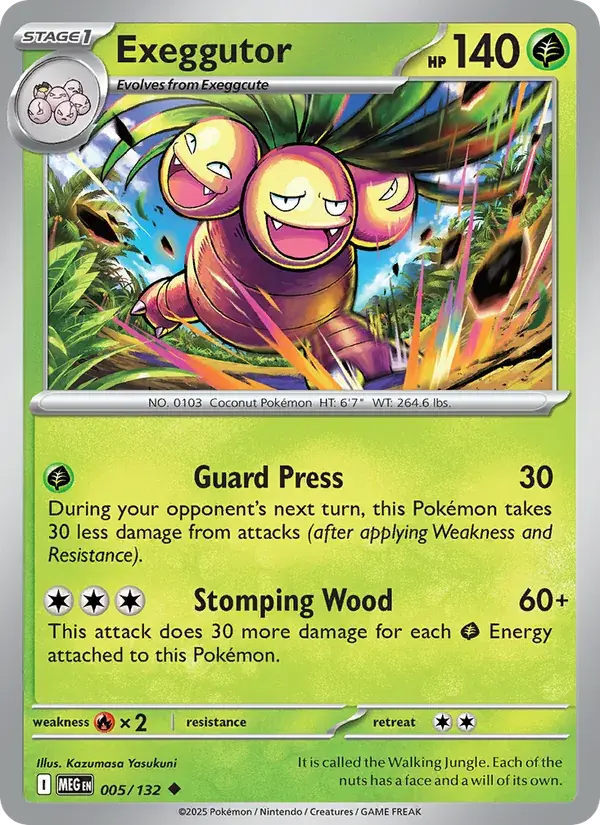 Exeggutor - 005/188 - Mega Evolution
