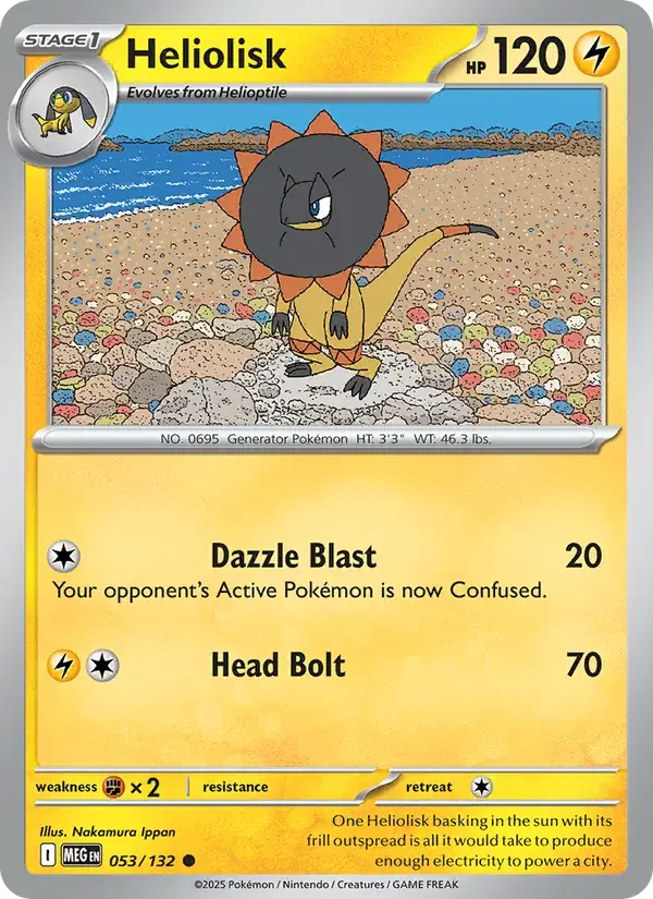 Heliolisk - 053/188 - Mega Evolution