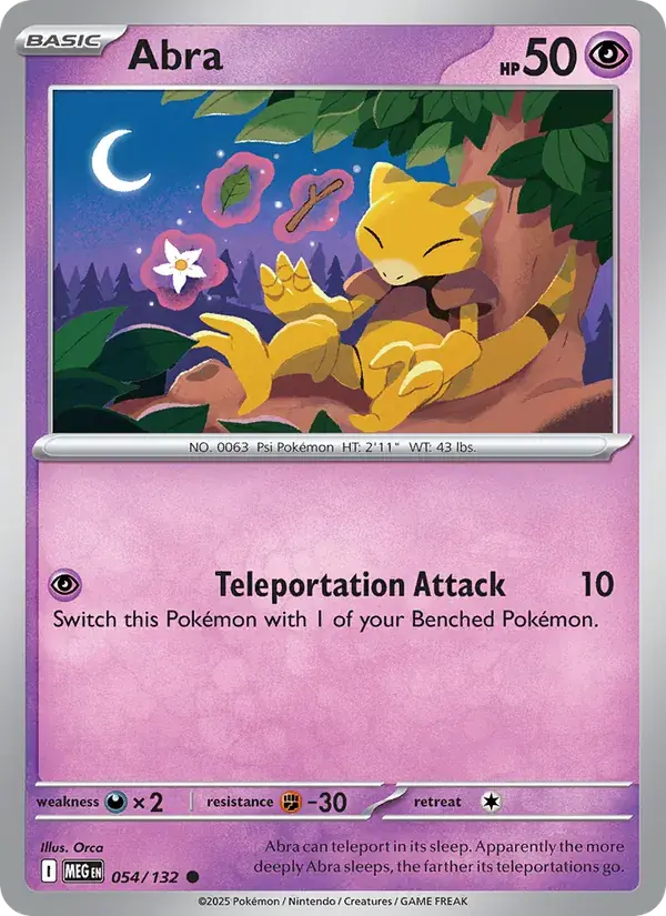 Abra - 054/188 - Mega Evolution