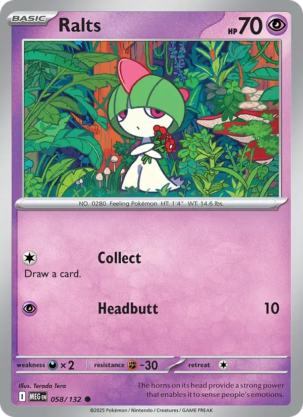 Ralts - 058/188 - Mega Evolution